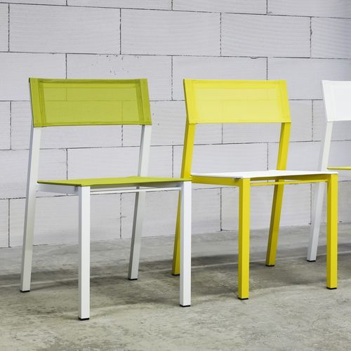 Moderner Stuhl - Cora LCR128 - egoé - für Außenbereich / für den Innenraum / Batyline®