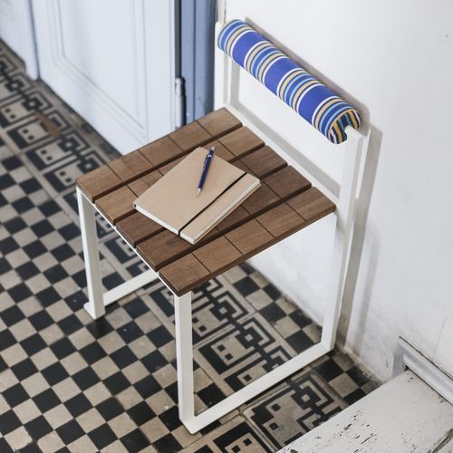 Moderner Stuhl - LBS215 - egoé - für Außenbereich / für den Innenraum / Teakholz