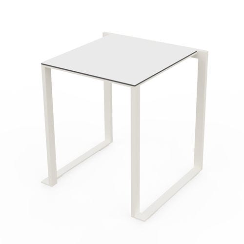 Moderner Hocker - LBS220 - egoé - HPL / Gestell aus Stahl / mit Kufengestell