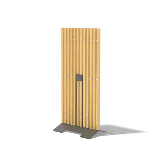 Moderner Paravent - Mario MAR120 - egoé - Massivholz / Esche / Stahl