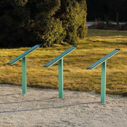 Bodenstehende Fahrradstütze - E33-100 - egoé - für öffentliche Bereiche / für städtische Bereiche / galvanisiertem Stahl