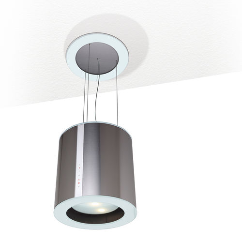 Inseldunstabzug - MOON  - CATA - mit integrierter Beleuchtung / originelles Design / Klasse C