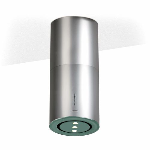 Inseldunstabzug - FARO - CATA - mit integrierter Beleuchtung / originelles Design / Klasse A