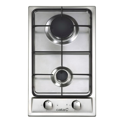 Gaskochfeld - GI 302 - CATA - mit 2 Kochfeldern / Einbau / mit Drehknöpfen