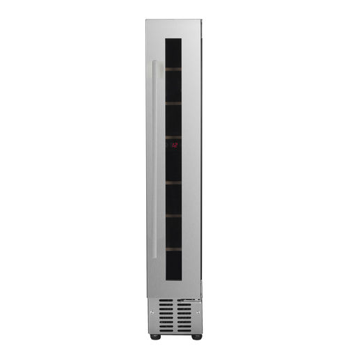 Multi-Temperatur-Weinkühlschrank - VI 15007 X - CATA - Einbau / Metall / verglast
