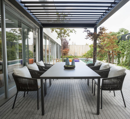 Moderner Stuhl - HAMPTON - GreenDesign - für Garten / für Terrasse / für Poolrand