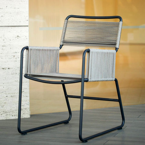 Moderner Stuhl - AGADIR - GreenDesign - für Garten / für Terrasse / für Poolrand