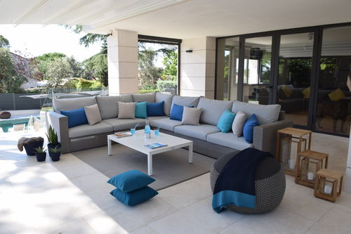 Modulsofa - CHILLED : 62, 82, CORNER - GreenDesign - modern / für Garten / Stoff