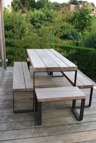 Moderner Tisch - CABUY Didier - Eiche / rechteckig / quadratisch