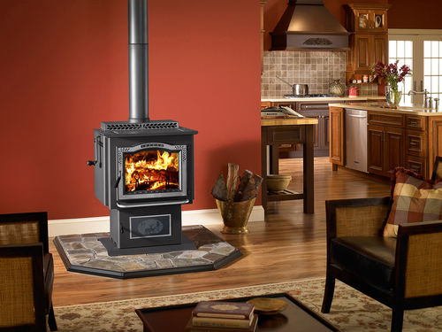 Holz-Kaminofen - TL - Harman Stoves - traditionell / Edelstahl