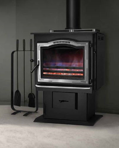 Holzkohle-Kaminofen - TLC 2000 - Harman Stoves - traditionell / Metall