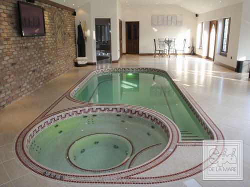 Swim Spa / einbaufähig - CLEOPATRA V - Spa De La Mare - nicht angegeben / Mosaik / für Privatgebrauch