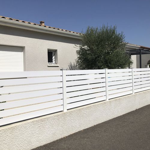 Lamellenzaun - ACHILLE  - La Clôture Française - Garten / PVC / modern
