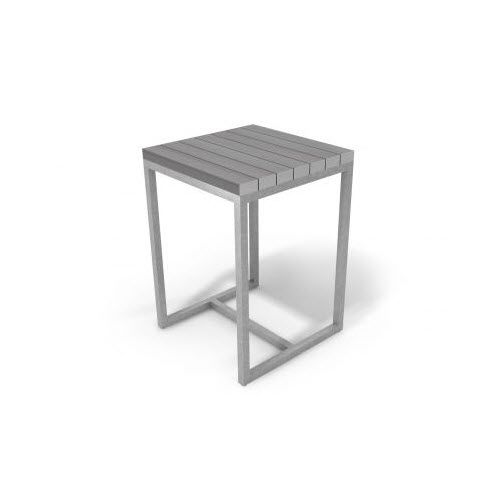 Moderner Stehtisch - La Clôture Française - PVC / Gestell aus Stahl / Gestell aus Aluminium