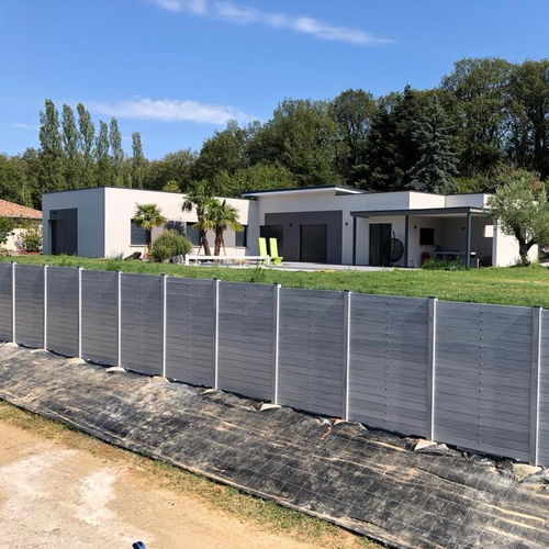 Lamellenzaun - Antigone - La Clôture Française - Garten / Aluminium / PVC