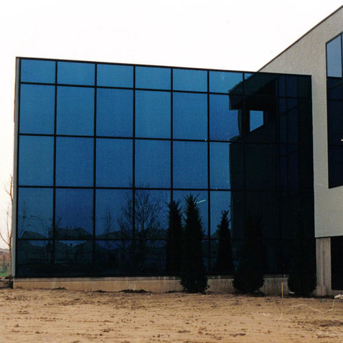 VEP-Vorhangfassade - SEMISTRUCTURAL FAÇADES - MAPIER GROUP S.R.L. - Aluminium / Glas