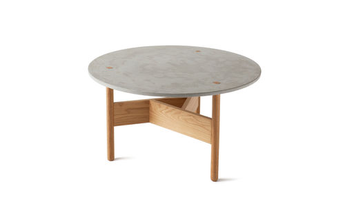 Moderner Couchtisch - ORBITAL - Atipico - Marmor / Beton / Zement
