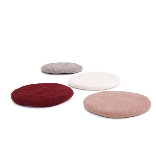 Kissen für Aussen - FELT  - Rafa Kids - rund / einfarbig