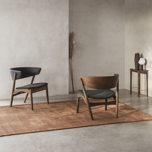 Kaminsessel / skandinavisches Design - Sibast No 7 - sibast furniture - Wolle / Leder / Eiche
