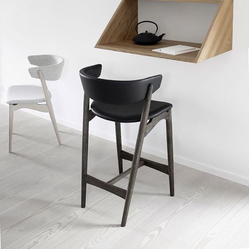Moderner Barstuhl - Sibast No 7 - sibast furniture - für den Innenraum / Wolle / Leder