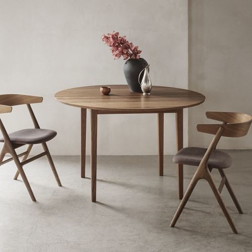 Moderner Esstisch - Sibast No 3 - sibast furniture - Eiche / Nussbaum / lackiertes MDF