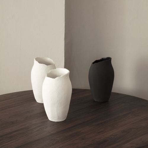Moderne Vase - MAGNOLIA  - sibast furniture - Keramik / Tisch / weiß