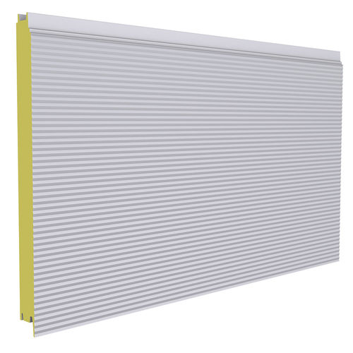 Sandwichpaneel für Wand - POLTHERMA PS - EuroPanels - einseitig metallbeschichtet / Polyisocyanuratkern PIR