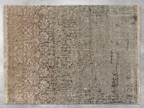 Moderner Teppich - TIBETAN LUX  - AMINI - Motiv / Wolle / Seide