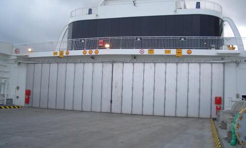 Tür für Innenbereich - COLORLINE FERRY - Jewers Doors - Aluminium / faltbar / ohne Verglasung