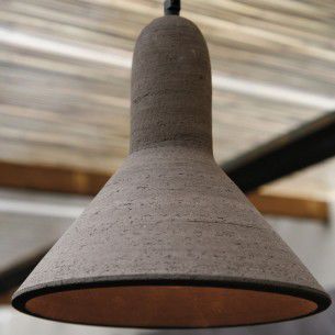Hängelampe - Ars - Laboratorio Sanrocco - Terrakotta / modern / mit Kabel