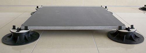Doppelbodenplatte für Außenbereich - TWINS21SLATE - terratinta ceramiche