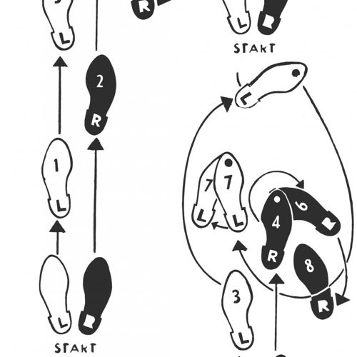 Moderne Tapete - DANCE DIAGRAM - FLAVOR PAPER - Skizzenmotiv