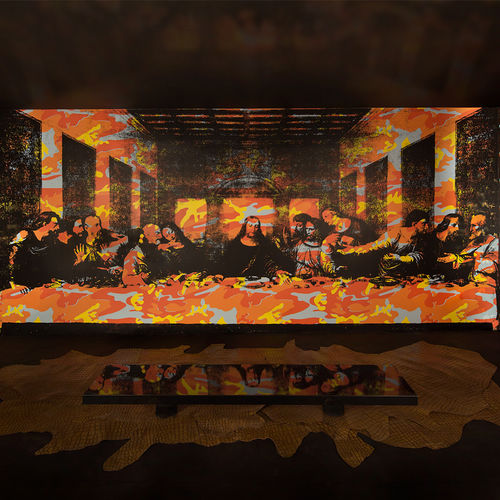 Moderne Tapete - THE LAST SUPPER MURAL - FLAVOR PAPER - Kunstdruck / Farb / bedruckt