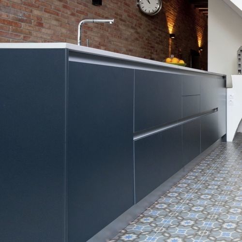 Holzpartikel-Paneel - STRATI GRAPHITE GRAY - Transformad - für Küche / nachhaltig / antibakteriell