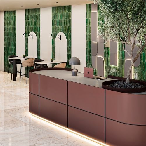 Laminat-Dekorplatte - MATERIA SERENA - Transformad - für Fassadenverkleidung / wandmontiert / für Möbel