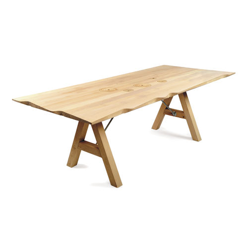 Tisch / skandinavisches Design - WAVE - Zanat - Eiche / Nussbaum / Esche