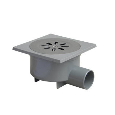 PVC-Bodenablauf - CHL150C - AIRGAMA SRL - für Terrasse / Gitter / rund