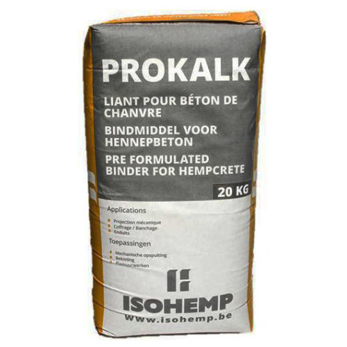 Bindemittel für Beton - PROKALK  - ISOHEMP - hydraulisch / Kalk / für Mauerwerk