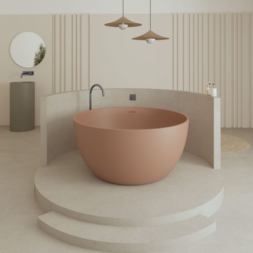 Runde Badewanne - Ocean - QUARE DESIGN - freistehend / für Wohnungen / zur beruflichen Nutzung