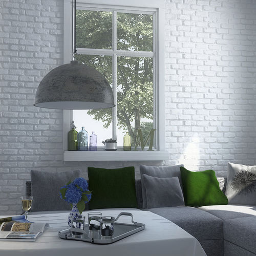 Ziegeloptik-Verblendplatte - LOFT - STEGU SP. Z O.O. - Zement / Innenbereich / Außen