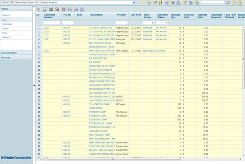 Projektverwaltungssoftware - CONSTRUCTJOB - TRIMBLE MEP FRANCE - Überwachung