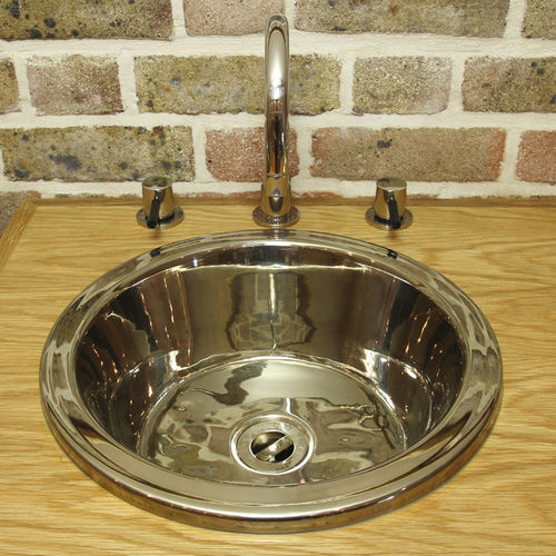 Zweigriffmischer für Waschtisch - XO4130&XO4221 - WILLIAM HOLLAND LTD - Aufsatz / Edelstahl / für Badezimmer