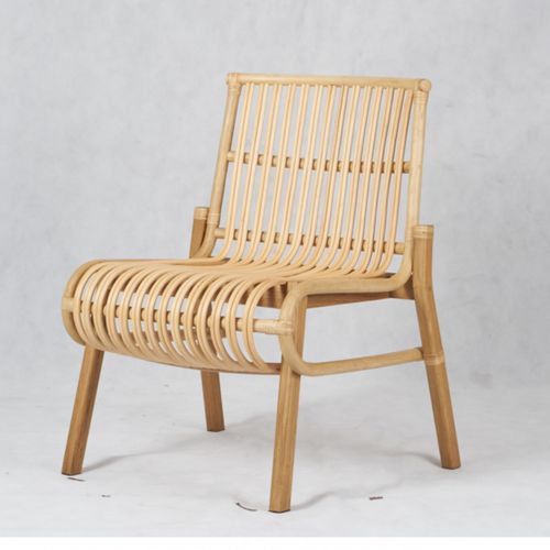 Moderner Sessel - WIGG : P16CH-024 - Corner 43 Decor - Massivholz / Rattan