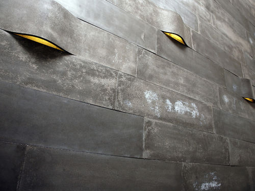 Betonfliesen - WILLOW - itaibaron - Relief / für den Innenraum / Wand