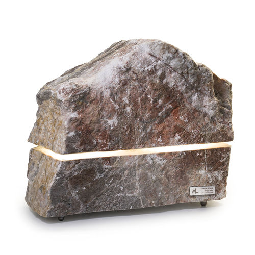 Boden-Lautsprecherlampe - MENHIR SOUND PRO - Essenze di Luce - Marmor / Naturstein / modern