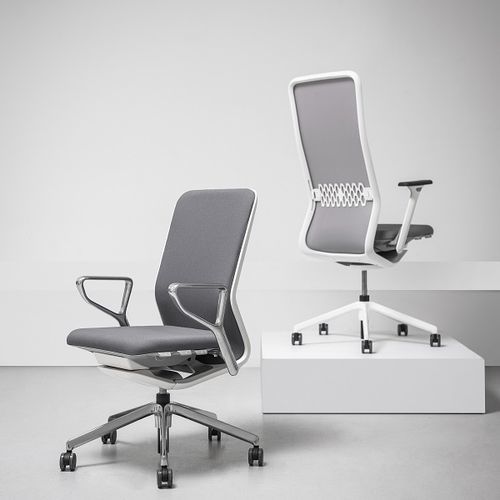 Moderner Bürostuhl - YOUTEAM - Nowy Styl - für den Innenraum / Netz / Leder