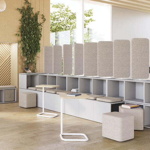 Modernes Sitzkissen - OXO - Nowy Styl - Stoff / Holz / quadratisch