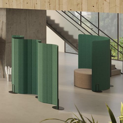 Stoff-Raumteiler - PRIVI - Nowy Styl - für Büro / modular / für den Innenraum