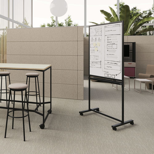 Whiteboard - OFFA - Nowy Styl - bodenstehend / Metall / mobil