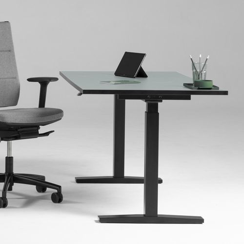Bodenstehender Schreibtisch - EUP - Nowy Styl - modern / Holz / gerade
